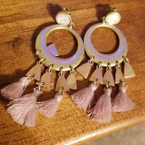 Beautiful lucky brand earrings